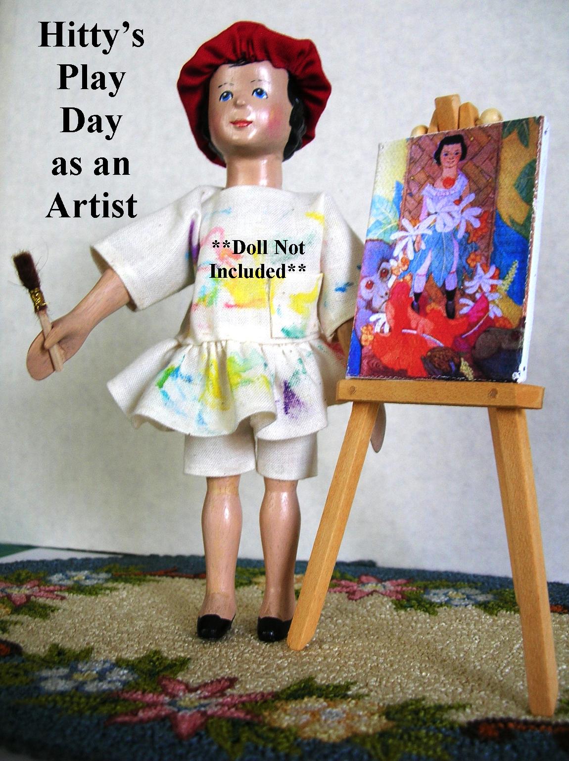 Hitty's Play Day as an Artist   •   Wednesday, August 3rd, 2:15 pm